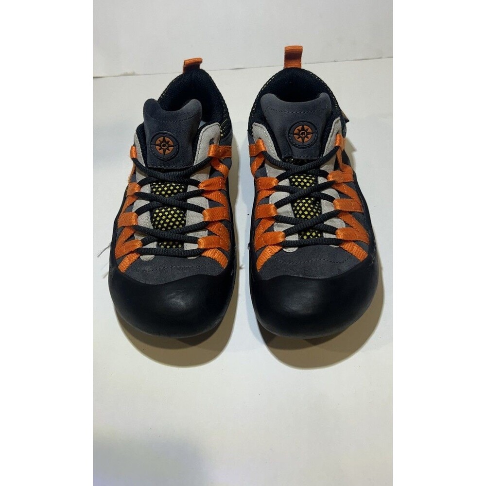 J-41 Libby Womens 6 Black Orange Comfort Shoes Trail Walking